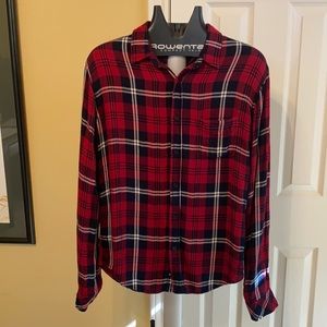 Rails long sleeve soft plaid shirt